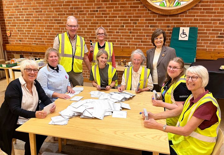 Rösträkning i Oskarshamns församling