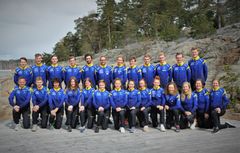 Landslagstruppen under världscupen i Norge 2023. Fotograf: Fredrik Tanfara.