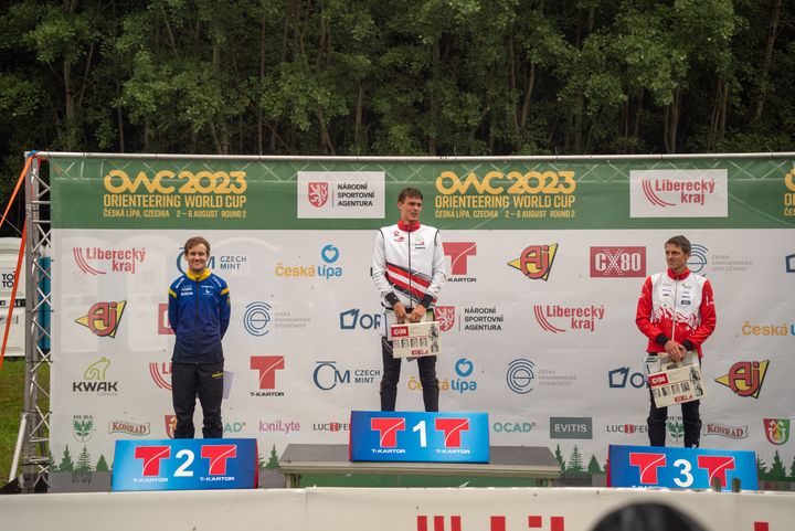 Albin Ridefelt tvåa på världscupen medel. Etta Jannis Bonek och trea Matthias Kyburz