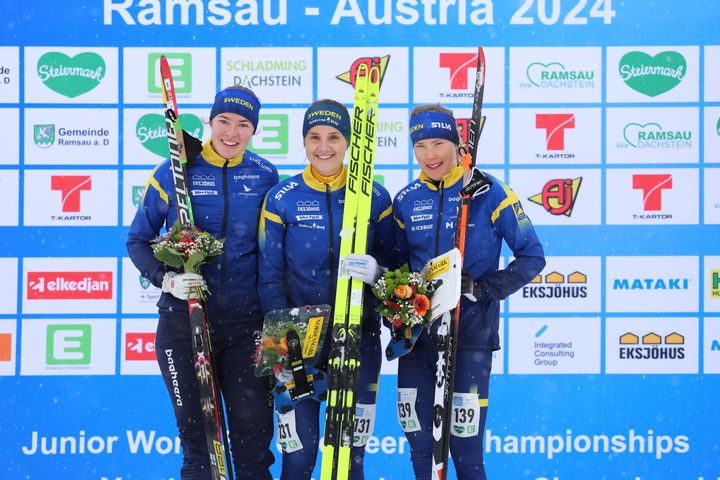 Trippel till sverige på VM i skidorientering