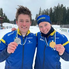 Jonatan Ståhl och Ella Turesson tog silver respektive guld i U23-VM