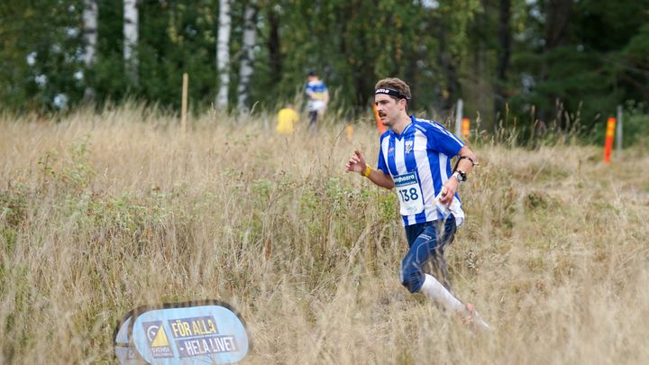 Max Peter Bejmer, en av de uttagna löparna till världscupen i Finland