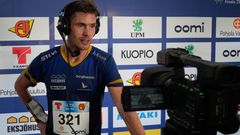 Martin Regborn under världscupavslutningen i Kuopio 2024