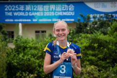 Alva Sonesson tog brons i medeldistansen