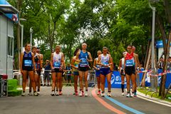 innan start: sprintstafett