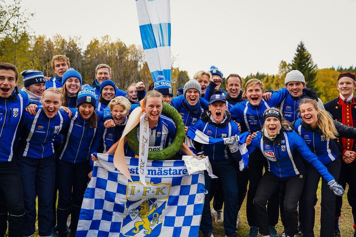 Stort segerjubel i IFK Göteborg.