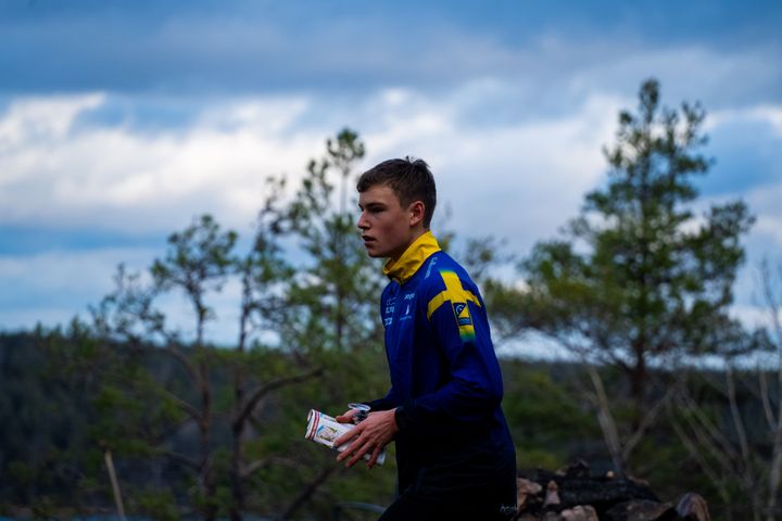 Max Österberg, en av de uttagna löparna