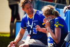 Håkan Carlsson och Hanna Lundberg