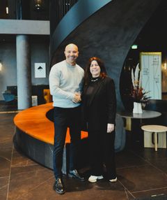 Fredrik Tanfara och Cecilia Granelli