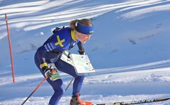Frida Sandberg öppnade världscupsäsongen med en andraplats på sprinten i Bulgarien.