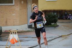 Karolin Ohlsson under landslagstesterna på långfredagen