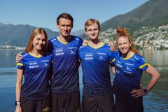 Lag 3: Frida Vikström, August Mollén, Axel Granqvist, Karolin Ohlsson