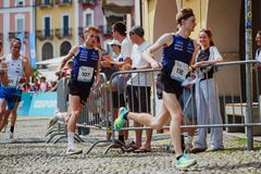 Isac Von Krusenstierna och Axel Granqvist under Knockout-sprinten