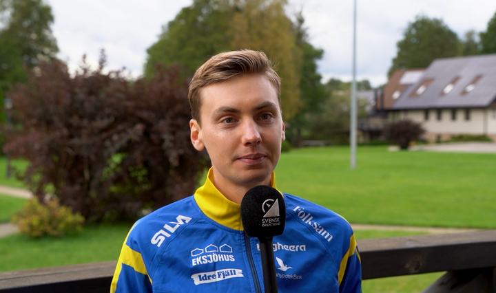 Viktor Svensk, ett av medaljhoppen inför EM