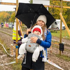 Sara Hagström tillsamans med Venla