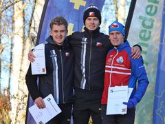 Topp tre i H20. Från vänster: Max Österberg, Ola Leire och Ludwig Rosén.