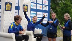 Felicia Persson vinner guld på medeldistansen på Junior VM 2026