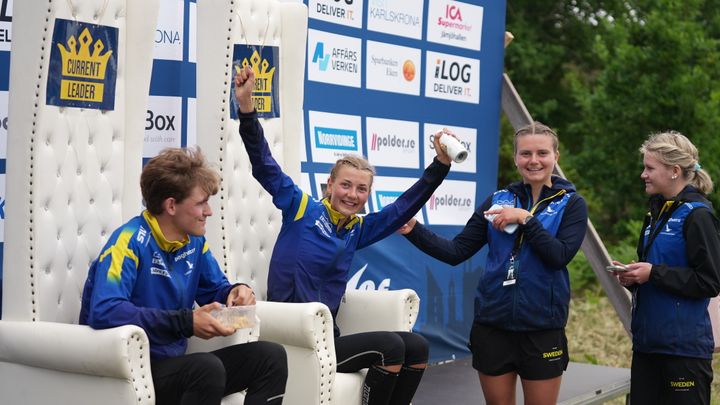 Felicia Persson vinner guld på medeldistansen på Junior VM 2026
