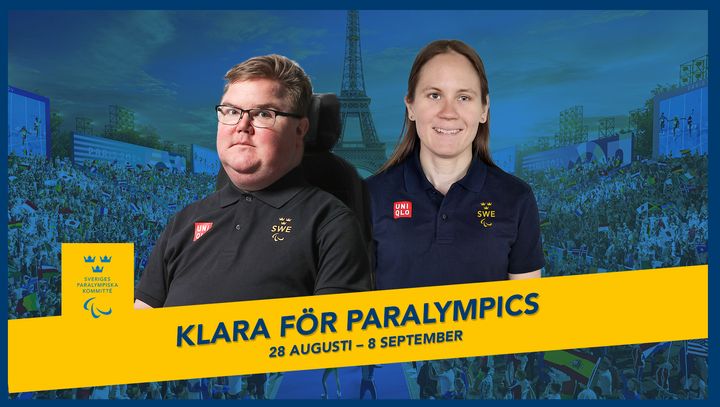 Philip Jönsson (sportskytte) och Nicolina Pernheim Goodrich (judo) är klara för Paralympics i Paris.