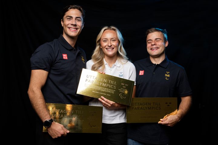 Aaron Lindström, Ebba Årsjö och Zebastian Modin.