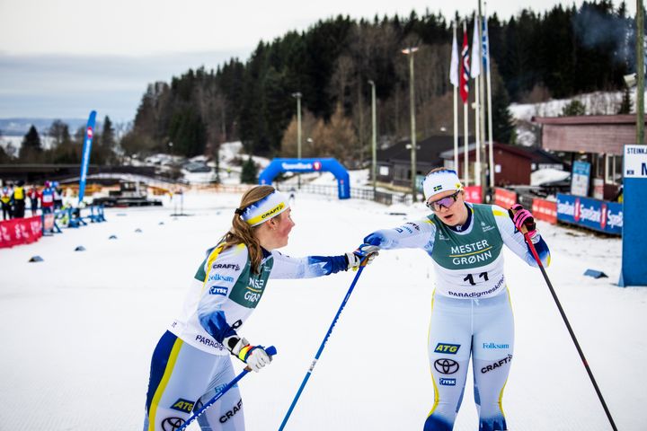 Ellen Westerlund och Alice Morelius, Världscupfinal 2025