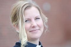 Karolinn Strandberg är ny kyrkoherde i Frösö, Sunne, Norderö församling. Foto Jenny Michanek