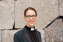 Teresia Derlén, stiftsteolog och biskopsadjunkt i Västerås stift. Foto Johanna Olofsson