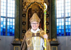 På lördag 14 september lägger biskop Eva Nordung-Byström ner staven under en högtid i Härnösands domkyrka.