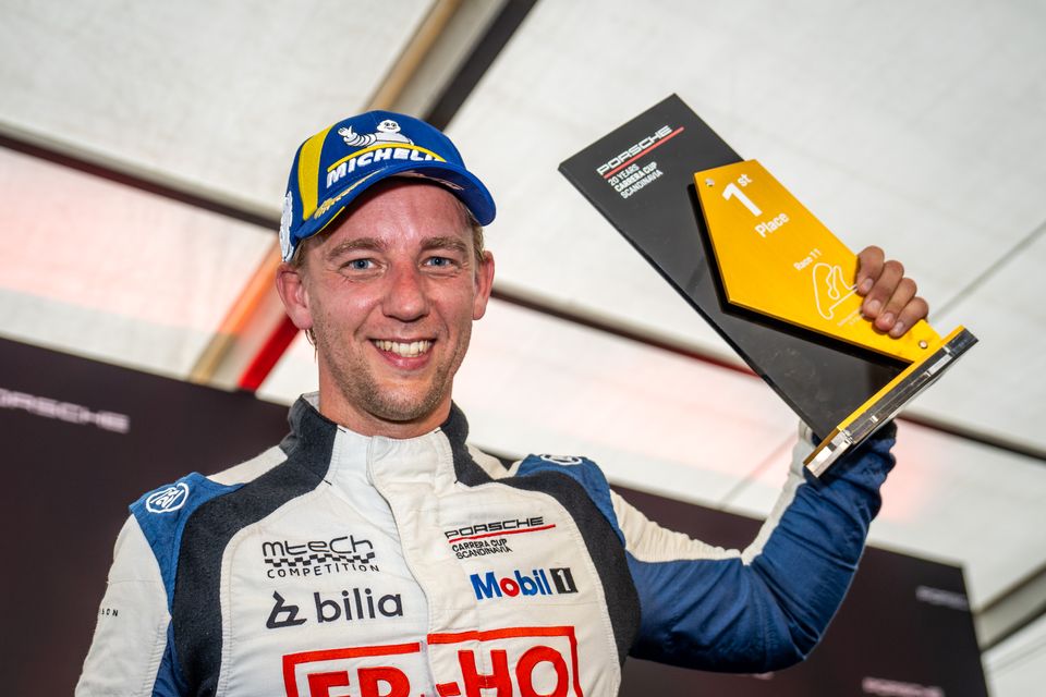 Ettertraktet pris til Ola Nilsson i Porsche Carrera Cup Scandinavia