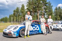Micke Kågered Racing, fr.v: Mikael Karlsson, Lukas Sundahl, Albin Wärnelöv. Foto: Armin Hadzic