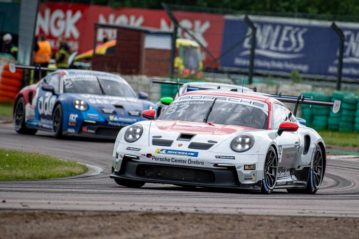 Robin Knutsson toppar Porsche Carrera Cup Scandinavia inför årets fjärde deltävling, som avgörs på Gelleråsen SArena i Karlskoga 16-17 augusti.