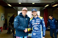 Johan Kristoffersson (t.v.) och Gustav Bergström.