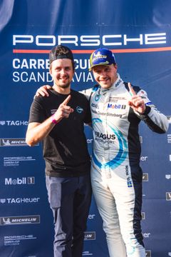 Lukas Sundahl (t.v.) och Daniel Ros.