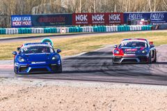 Alex Gustafsson (nr 19) och Maximilian Egfors (59).