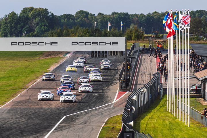På lördag avslutas Porsche Carrare Cup Scandinavia med Grande Finale på Mantorp Park.