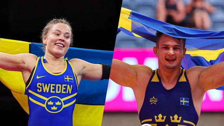 Jonna Malmgren och Alexander Johansson