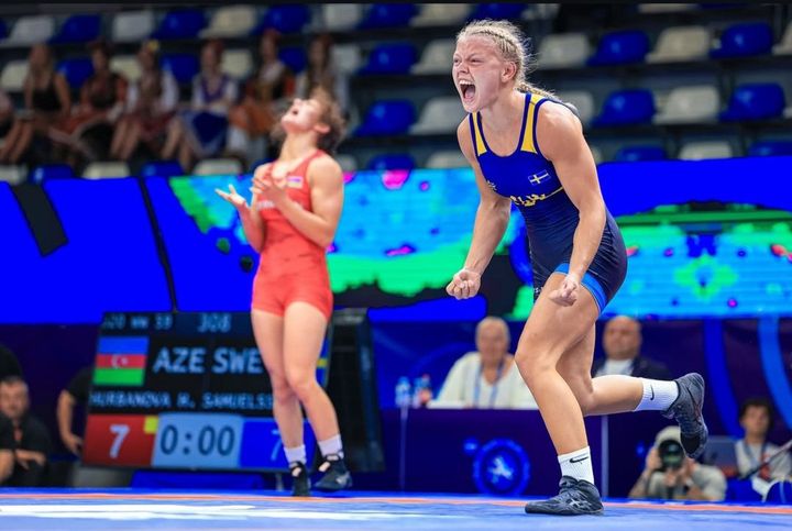 Amelia efter semifinalvinsten