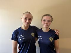 Saga Svensson och Stella Sörö