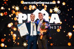 Förra årets vinnare, Årets Städföretag 2025: Kari Vihtari & Kimmo Vihtari, ägare av Serviceföretaget Pima