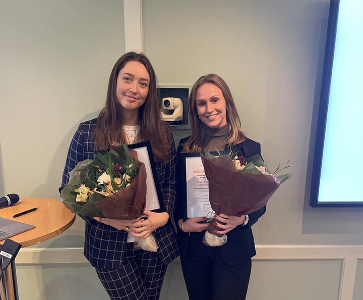 Malin Andersson och Lisa Palmquist