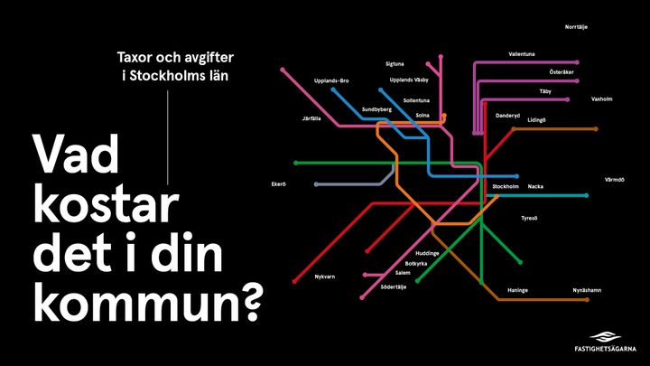 Kartläggning över taxor och avgifter i Stockholms län