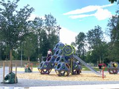 Gränbyparken erbjuder mycket olika aktiviteter för stora och små. Foto: Uppsala kommun.