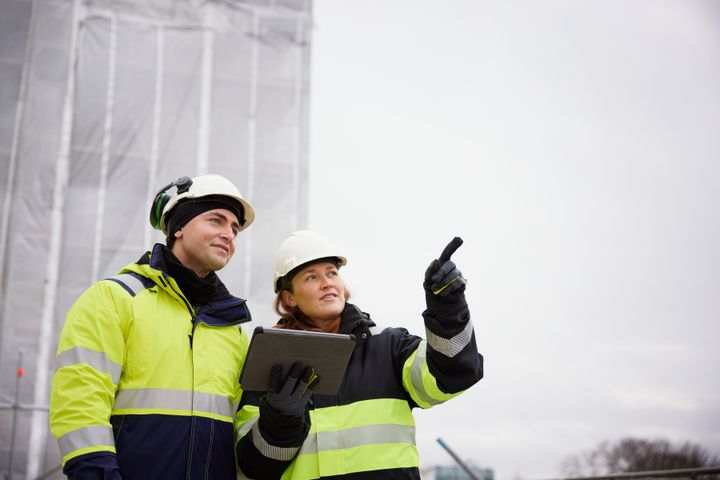 Rosendals etapp fyra är en testbädd för klimatpositivt byggande – med fokus på livscykelperspektiv och utsläppsminskningar från byggskede till boende. Foto: Johner.