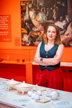 Milda Kvizikevičiūtė, curator. Foto: Silvestras Samsonas/National Museum of Lithuania.