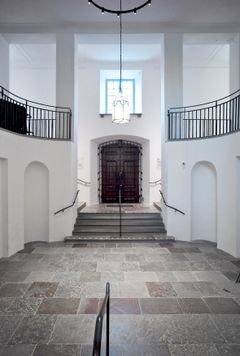 Gustavianums trapphall.