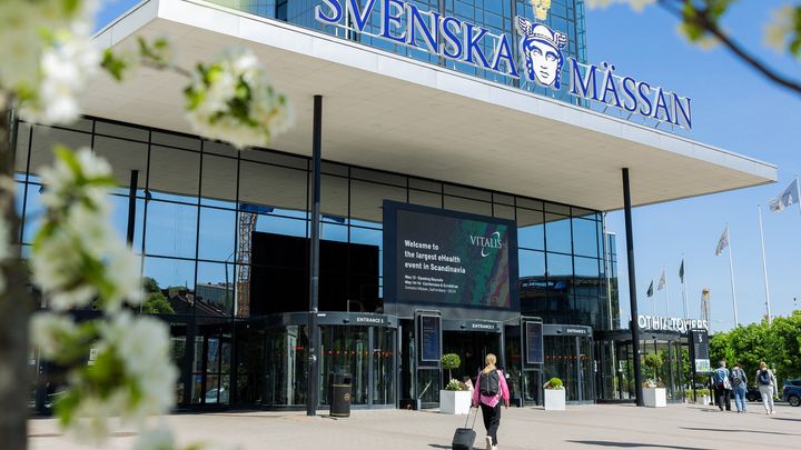 Svenska Mässans entré