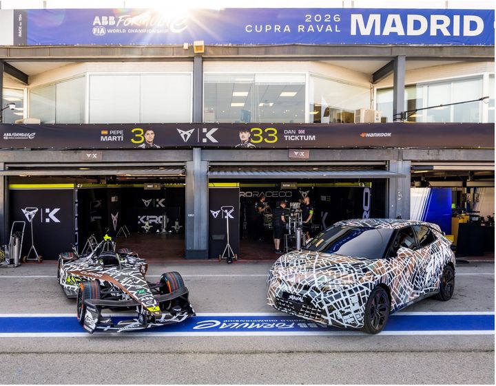 CUPRA Raval möter Formula E på Jarama i Madrid.