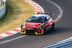 Viktor Andersson, Monlau Motul Motorsport, tävlar med CUPRA Leon VZ TCR och ligger nu tvåa i TCR Europe.