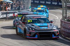 Viktor Andersson i CUPRA Leon VZ TCR.