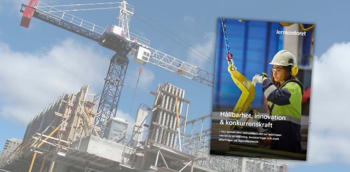 Idag släpper Jernkontoret rapporten "Hållbarhet, innovation och konkurrenskraft – hur svensk järn- och stålindustri tar ledningen i en tid av omställning, investeringar och stark efterfrågan på lågutsläppsstål". Foto: Mostphotos och Pia Nordlander, BildN.
